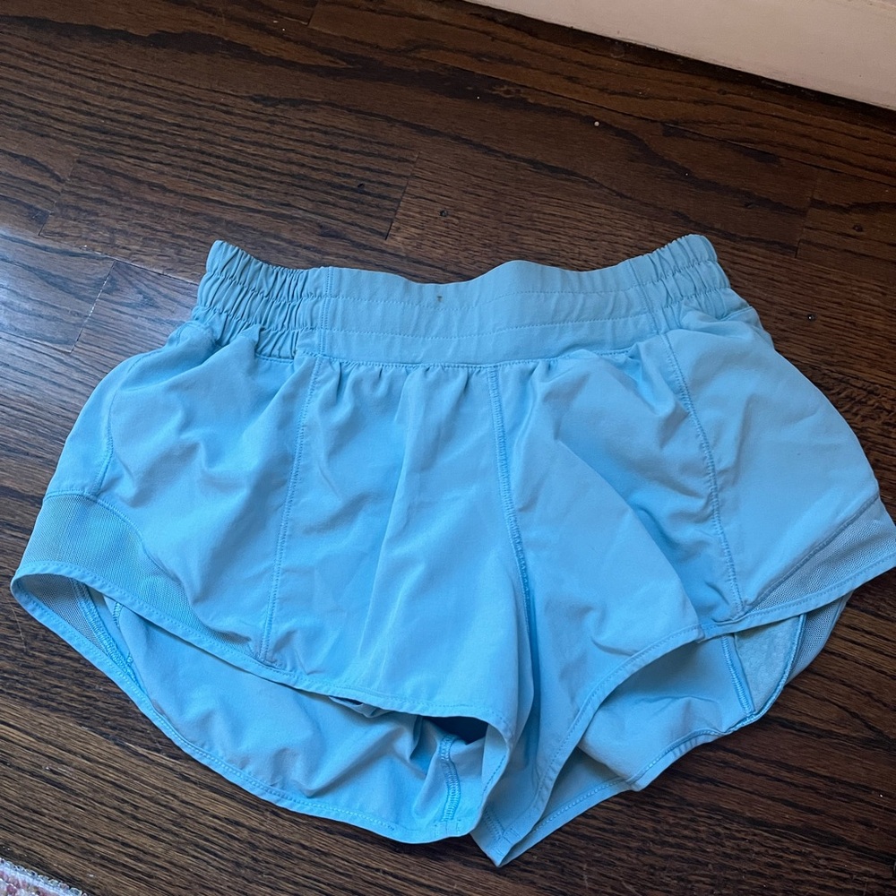 Lululemon Athletica Blue Athletic Shorts Lightweight Breathable